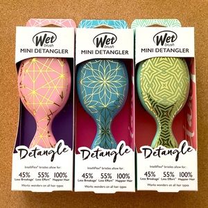 Wet Brush Mini Detangler Set of 3
